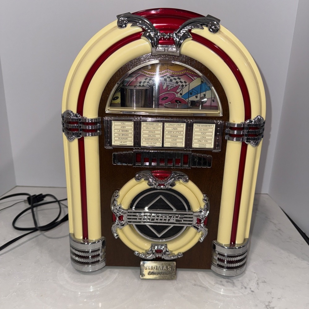Vintage Thomas Collector's Edition CR-11 Jukebox Radio Cassette TESTED